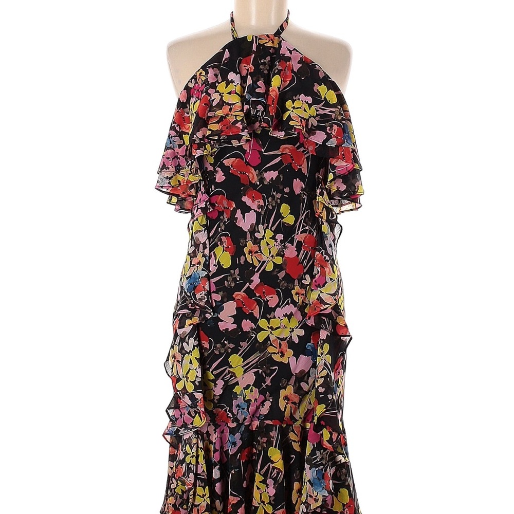 Jason Wu Floral Halter Neck Dress